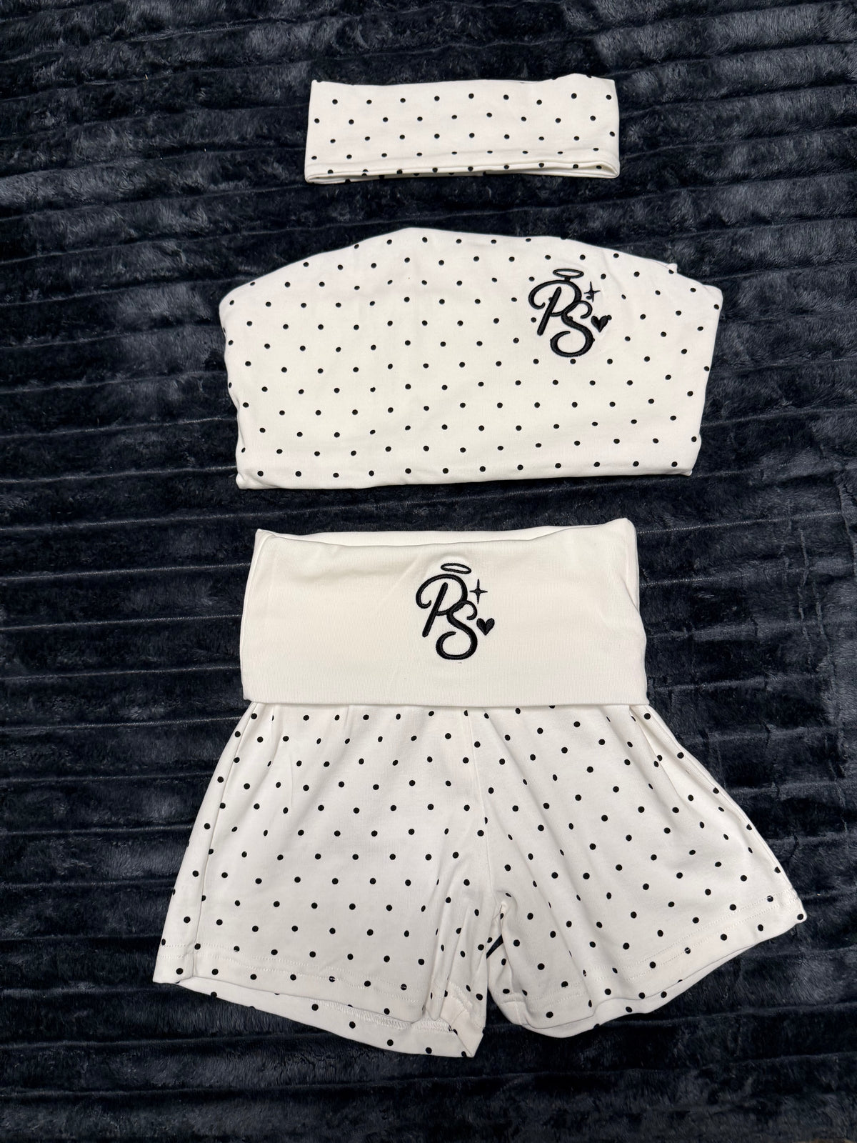 Pretty Saint™ Polka Dot Set –Ivory Saint