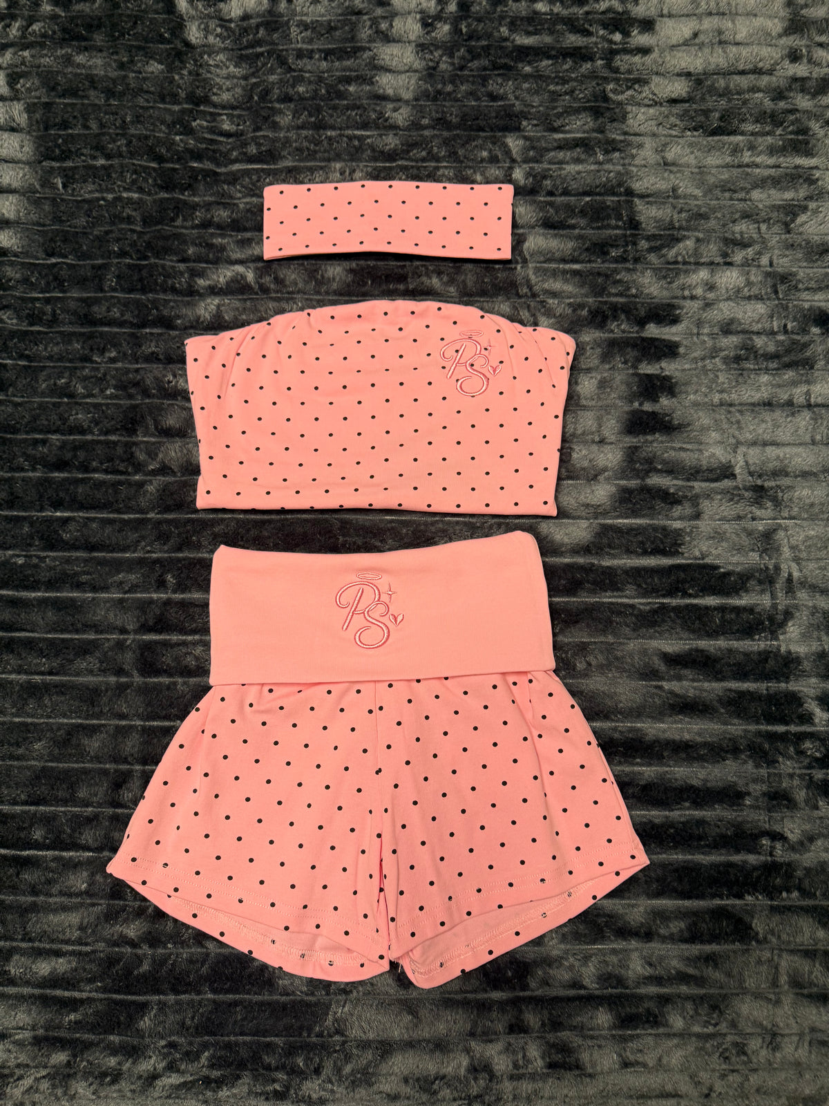 Pretty Saint™ Polka Dot Set – Blush Saint